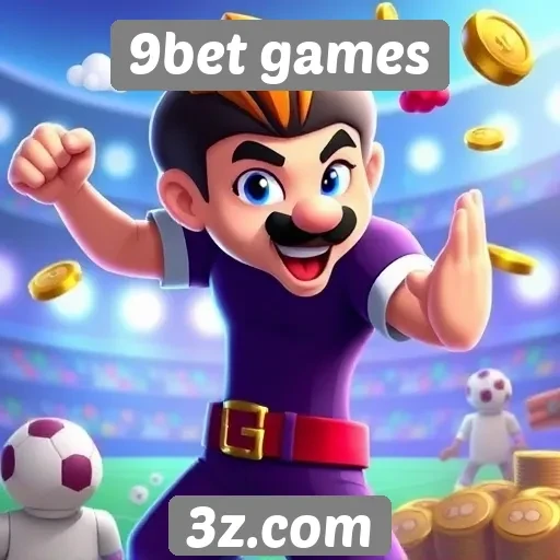 Variedade de jogos disponíveis no 9bet games